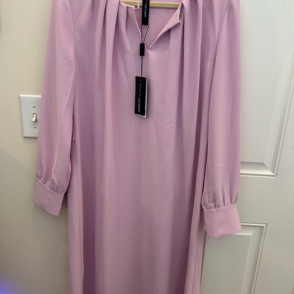 Marc Cain Soft Pink Long Sleeve Dress